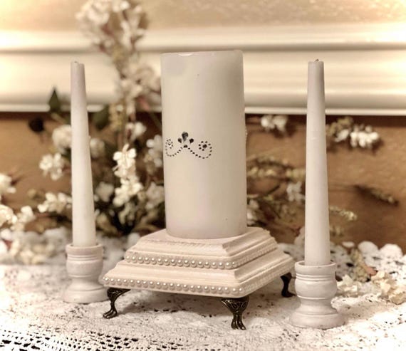 Wedding Unity Ceremony Candle Set Wood Unity Candle Holder Set Farmhouse Unity Candle Set Wedding Ceremony Candles Etsy UK