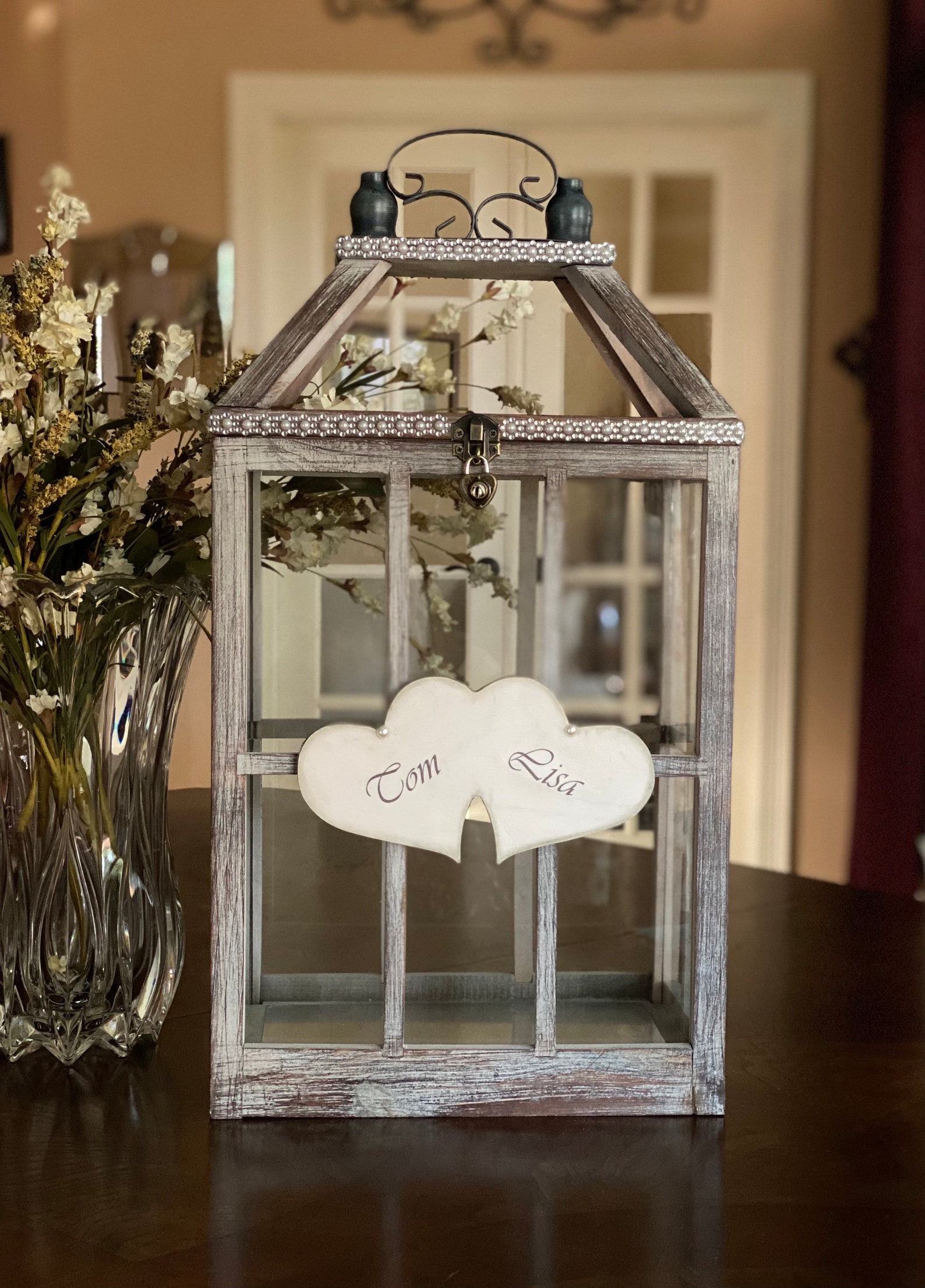 Extra Large 24 Wedding Lantern Card Holder Wedding Etsy