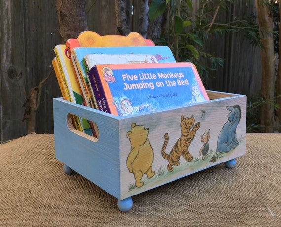 Winnie The Pooh Eeyore Photo Prop Diaper Caddy 10 Baby Shower Card Box Nursery Decor Tigger Nursery Bin Baby Shower Gift