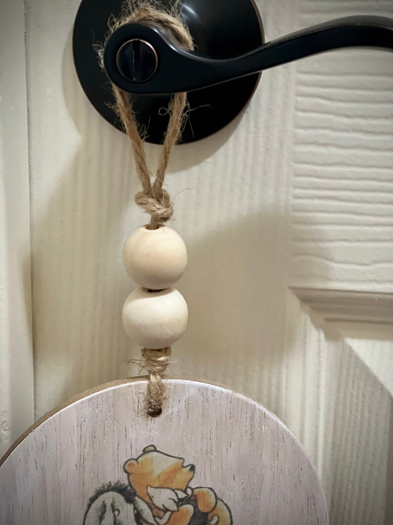 Personalized Shhh Baby is Sleeping Door Knob Sign Door Sign - Etsy
