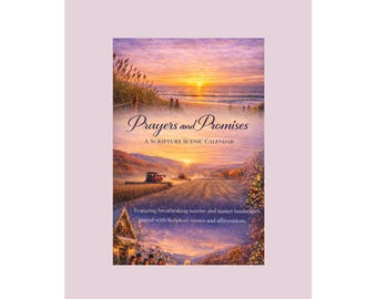 2026 Calendar Prayers and Promises Wall (US & CA)