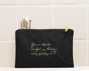 Beautiful Darling verse Cosmetic Bag