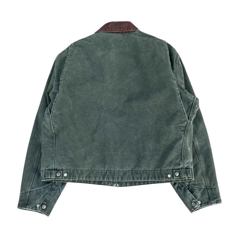 97年製 Carhartt Detroit Jacket Mos Green Carhartt Detroit Jacket MOS XL size Made in USA Vintage Japan | eBay