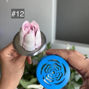 Tulip Piping Tip for Marshmallow Flowers | Russian Nozzle for Cake Decorating | Flower Piping Nozzle