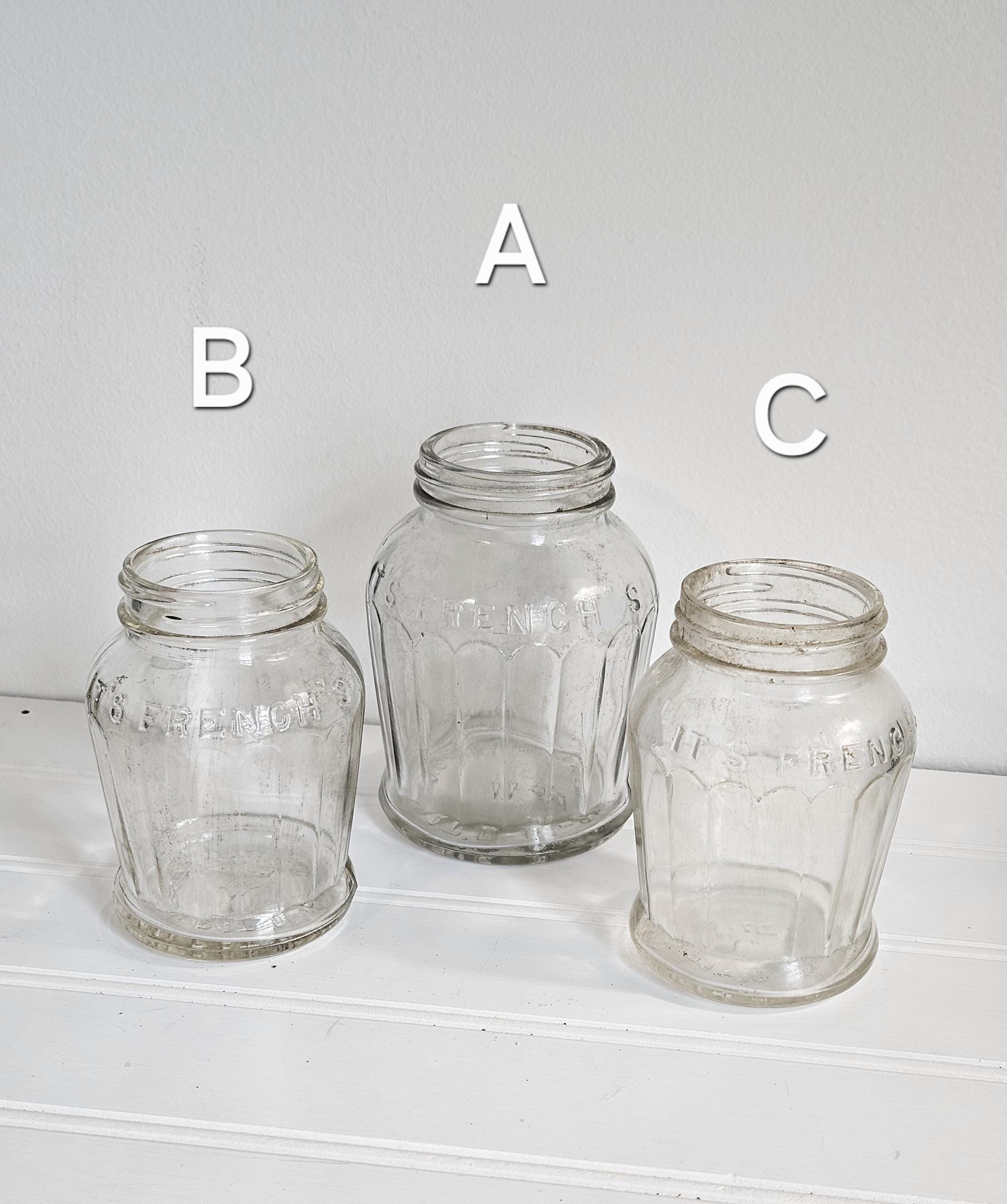 Hazel atlas clear glass jar - Etsy 日本