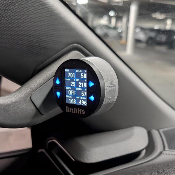A-Pillar Gauge Mount – GMC Sierra & Chevy Silverado 2019-2026