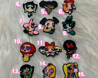 Charms de cocodrilo de Las Chicas Superpoderosas