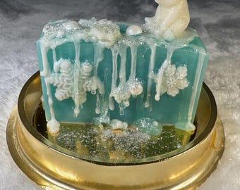 Eisbär Winterlandschaft Seife