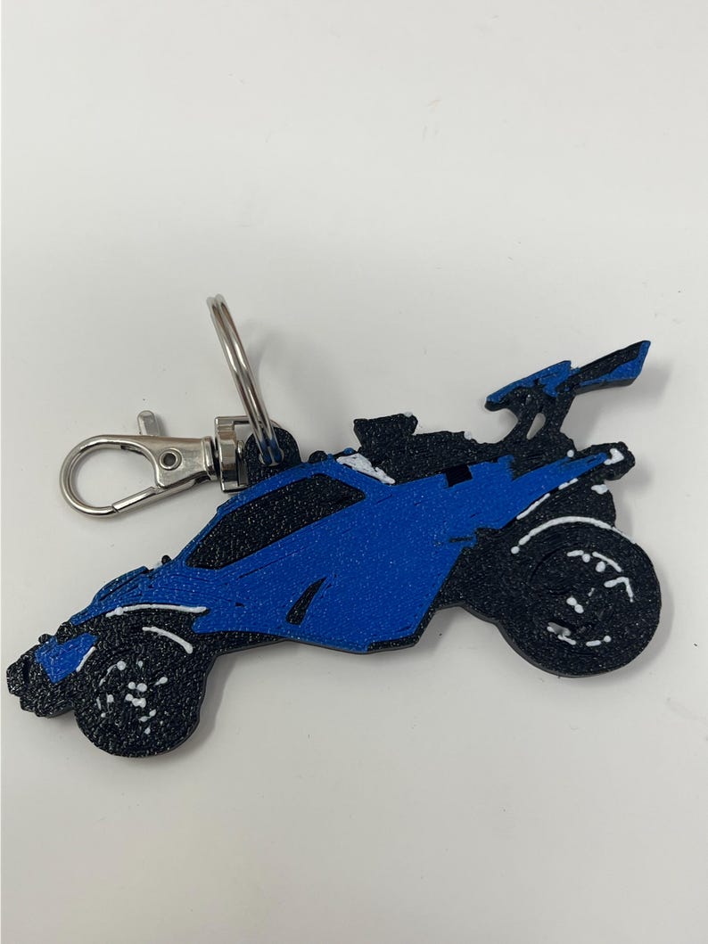 Octane Keychain Rocket League Octane Keychain | 3D Printed Gamer Keychain | Octane Car ...
