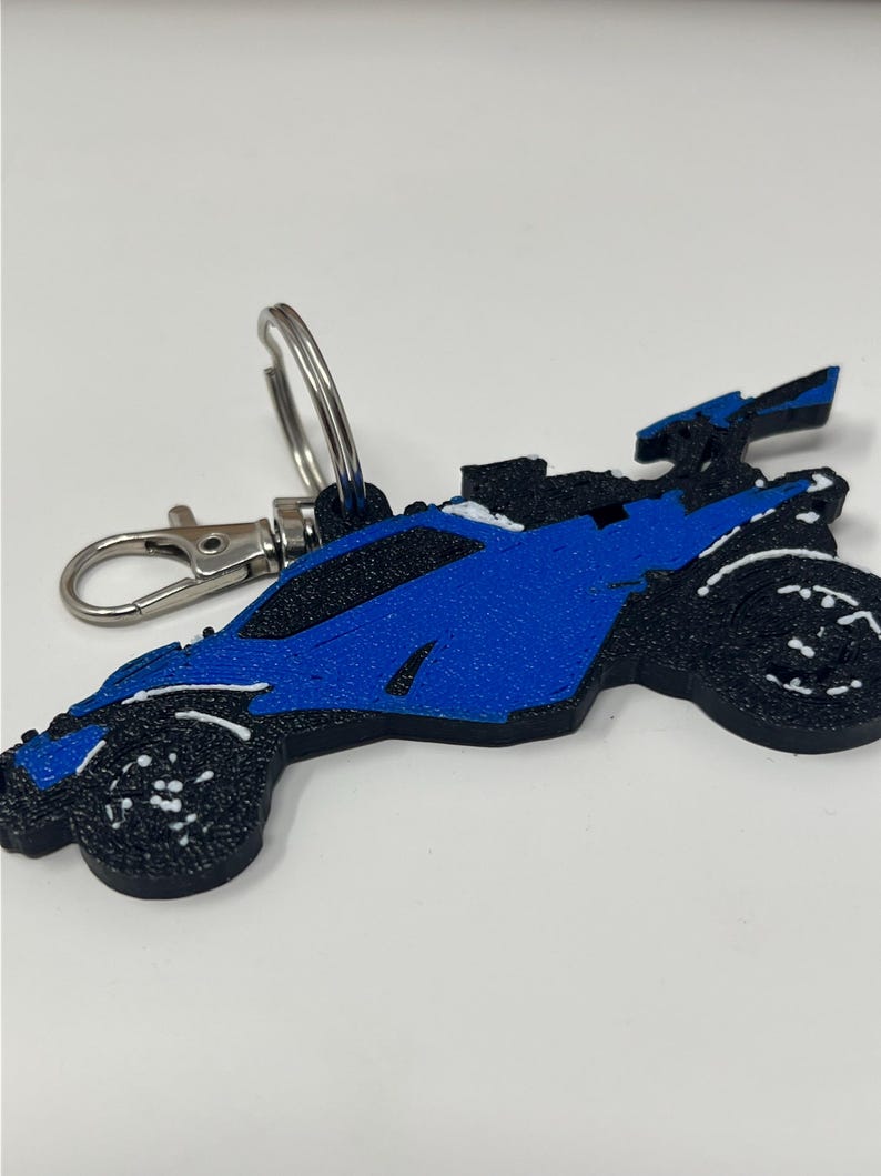 Octane Keychain Rocket League Octane Keychain | 3D Printed Gamer Keychain | Octane Car ...
