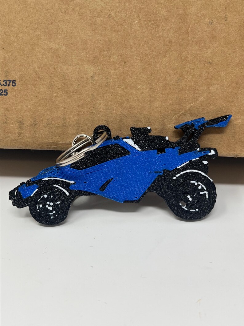 Octane Keychain Rocket League Octane Keychain | 3D Printed Gamer Keychain | Octane Car ...