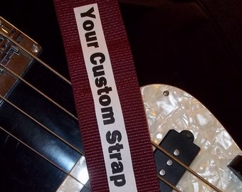 Custom Guitar Strap