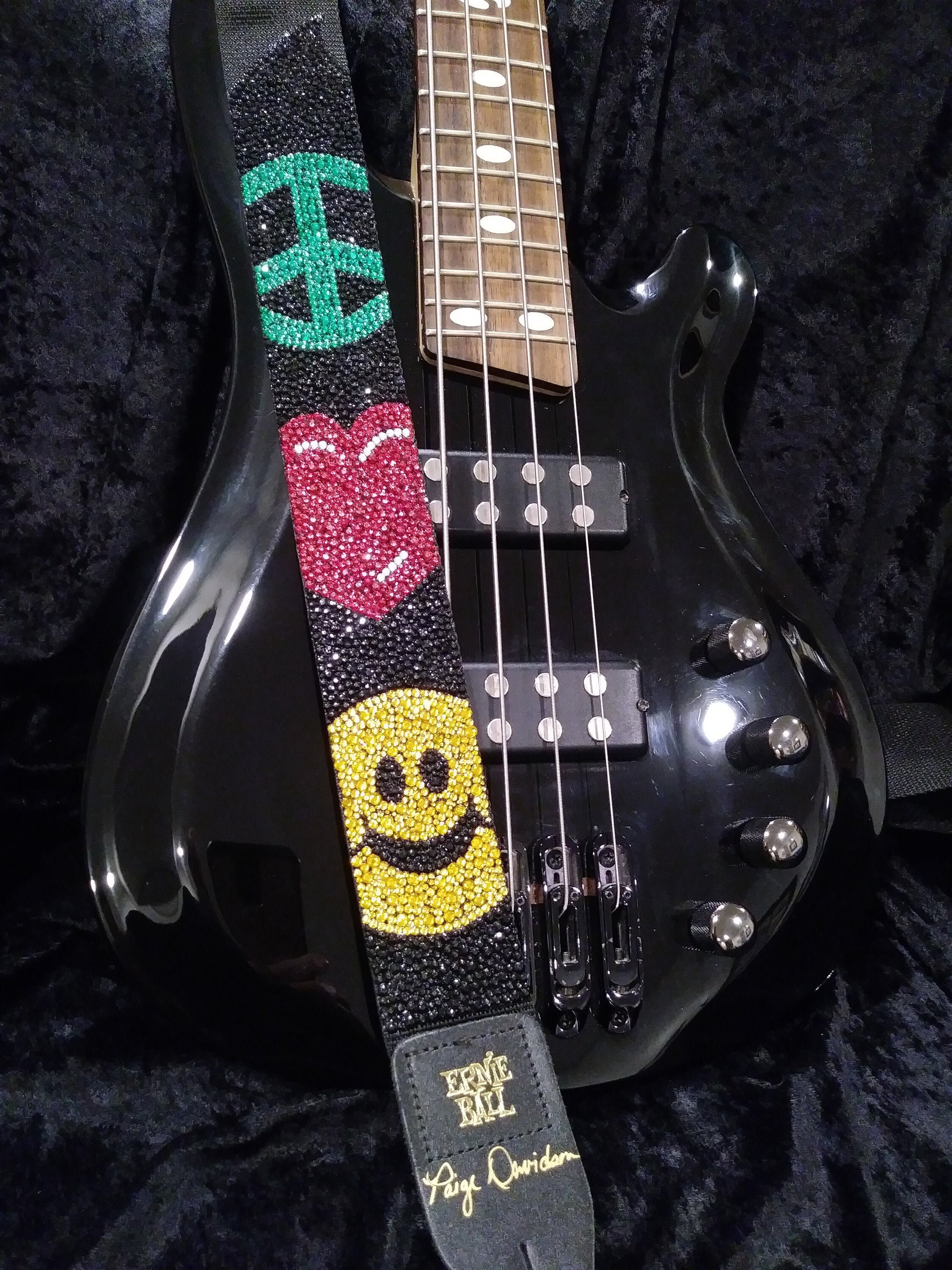 2 Embroidered Guitar Strap - Heart and Home Gifts and Accessories