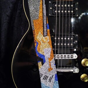 Mandolin Rain guitar strap image 3