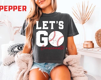 Vintage Cincinnati baseball cropped Tshirt Cincinnati baseball T-shirt retro Cincinnati Tee baseball Gift Comfort Color Crop Top