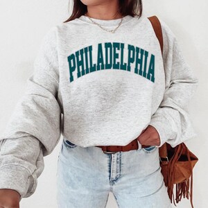 Philadelphia Football Sweatshirt, Philadelphia Football Tshirt, Vintage Style Philadelphia Football Sweater, Philadelphia Football Fan Gift