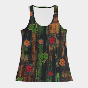 Women&#039;s All-Over Print Tank Tropical Vibe