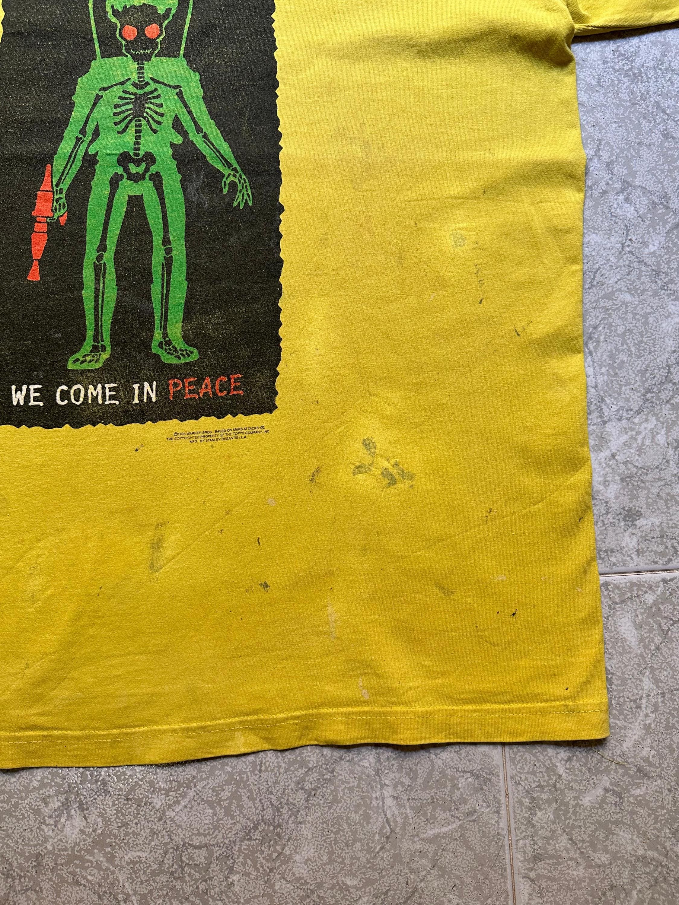 Rare Vintage 1996 Stanley Desantis Mars Attacks Shirt - Etsy