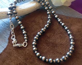 On Sale Now! Navajo Pearls Necklace Lovely Long Strand #115