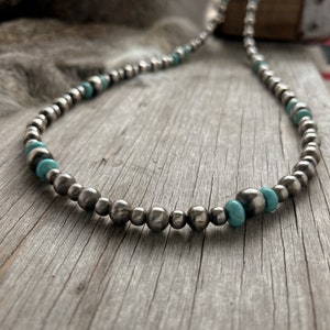 Navajo Style Pearls \u0026 Turquoise 