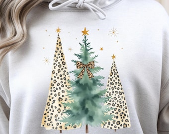 Luipaardkerstboom, png PNGEgg | Vrolijk kerstfeest sublimatieontwerp | Bomen met luipaardprint, png PNGEgg | Wintervakantie Clipart