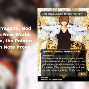 L Death Note Card - Etsy