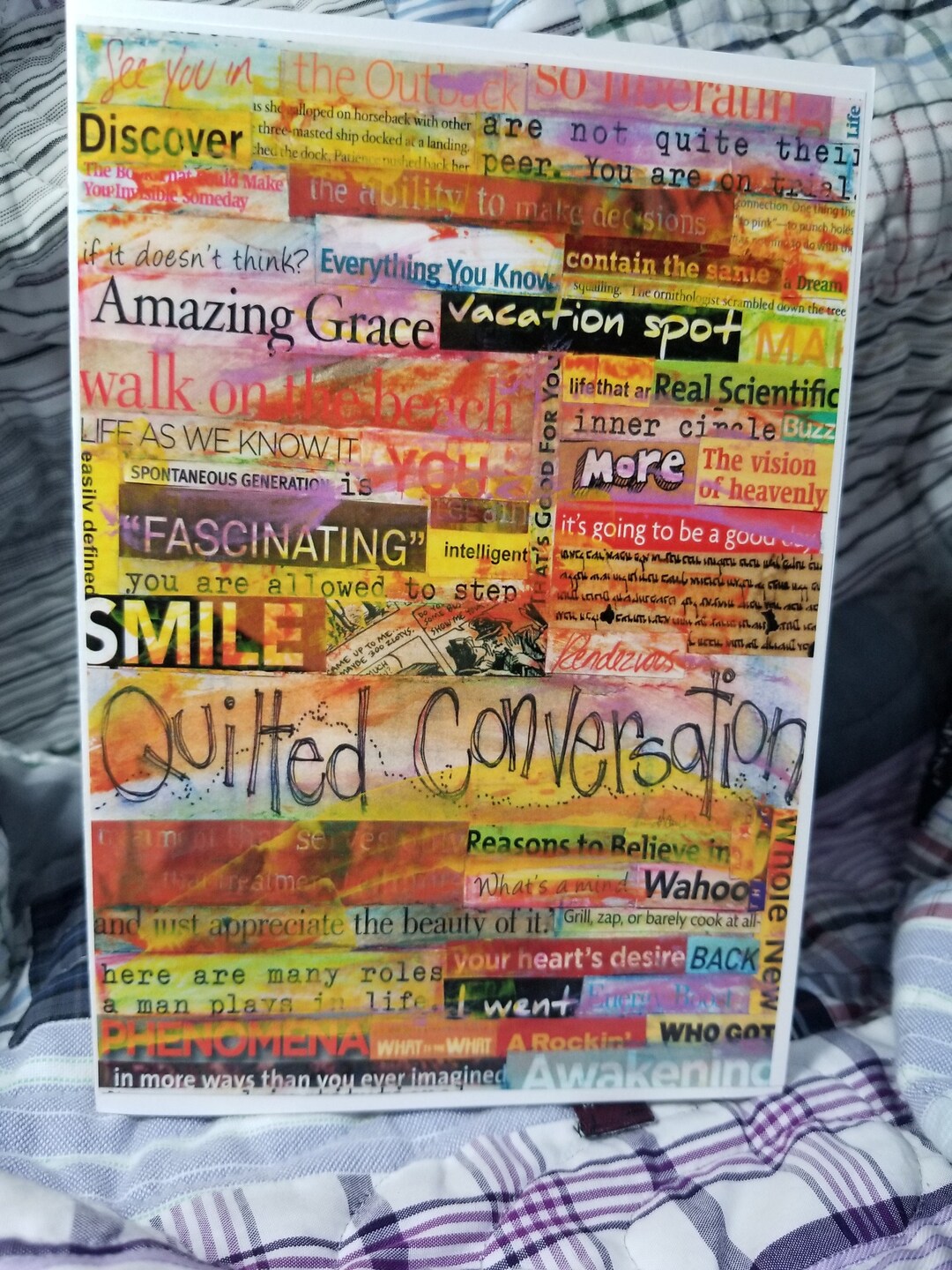 Quilters Card, A Friendship Card for Those Social Distancing, Keep in ...