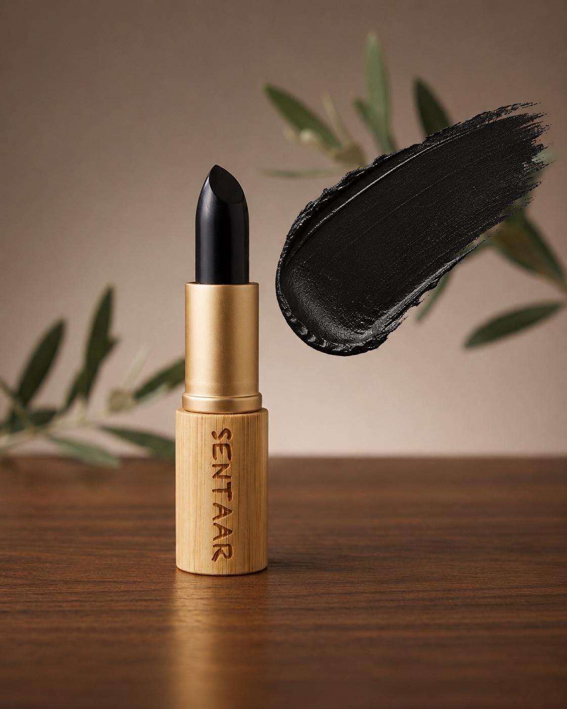 Natürlicher Mineral-Lippenstift, Clean & Animal-Free Make-up, Pflegend, Feuchtigkeitsspendend, Langanhaltend, Umweltfreundliches Geschenk