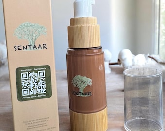 Fond de Teint Minéral Liquide – Hydratant & Régénérant – Sans Talc, Sans Mica, Sans Dioxyde de Titane – Vegan – Cruelty-Free