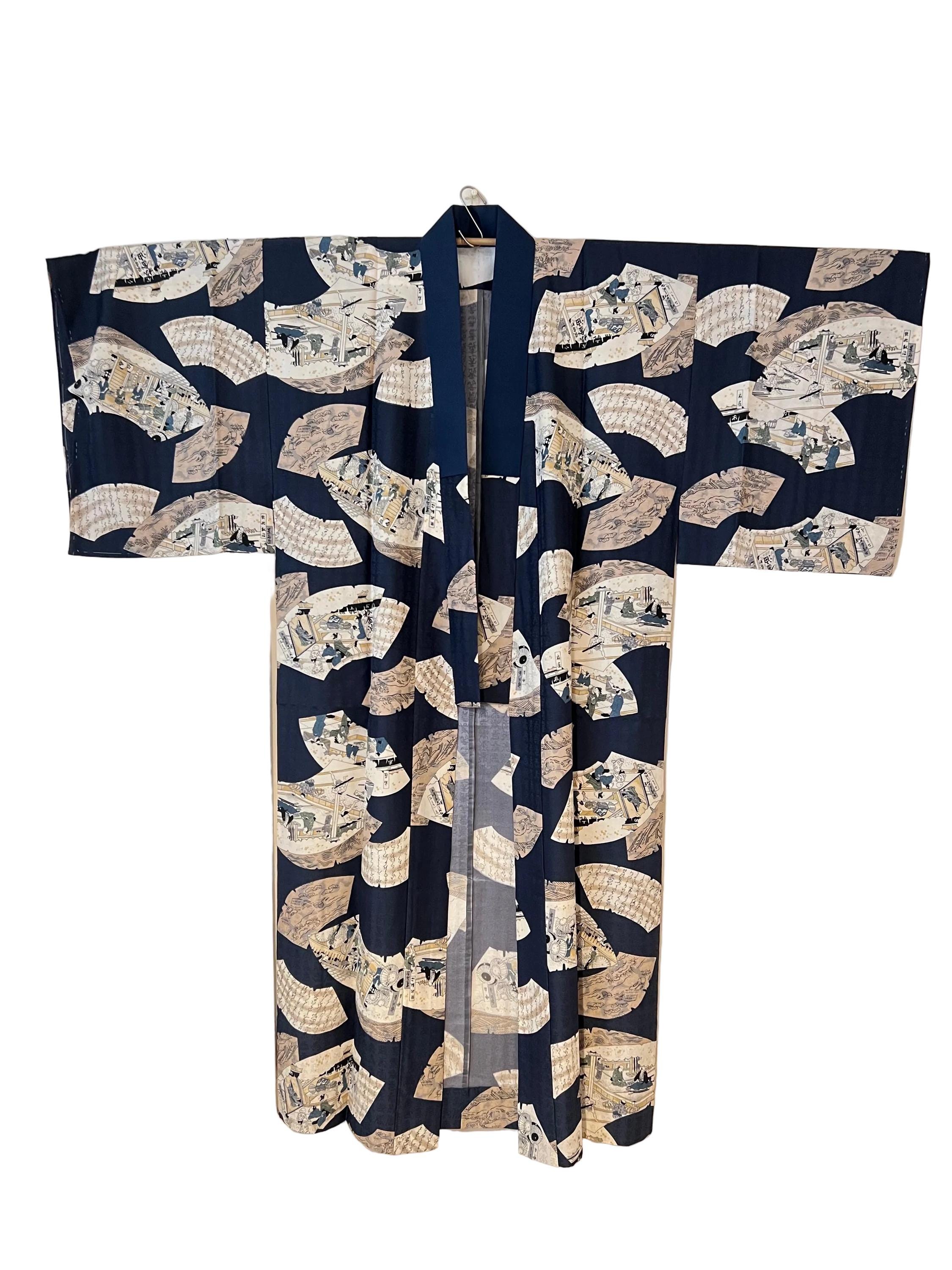 Vintage Japanese Silk Robe – One of a Kind Men’s Kimono - Etsy
