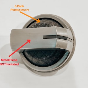 Samsung Gas Stove Top Knob Adapter Insert | Five Plastic Stems – No Metal Knob