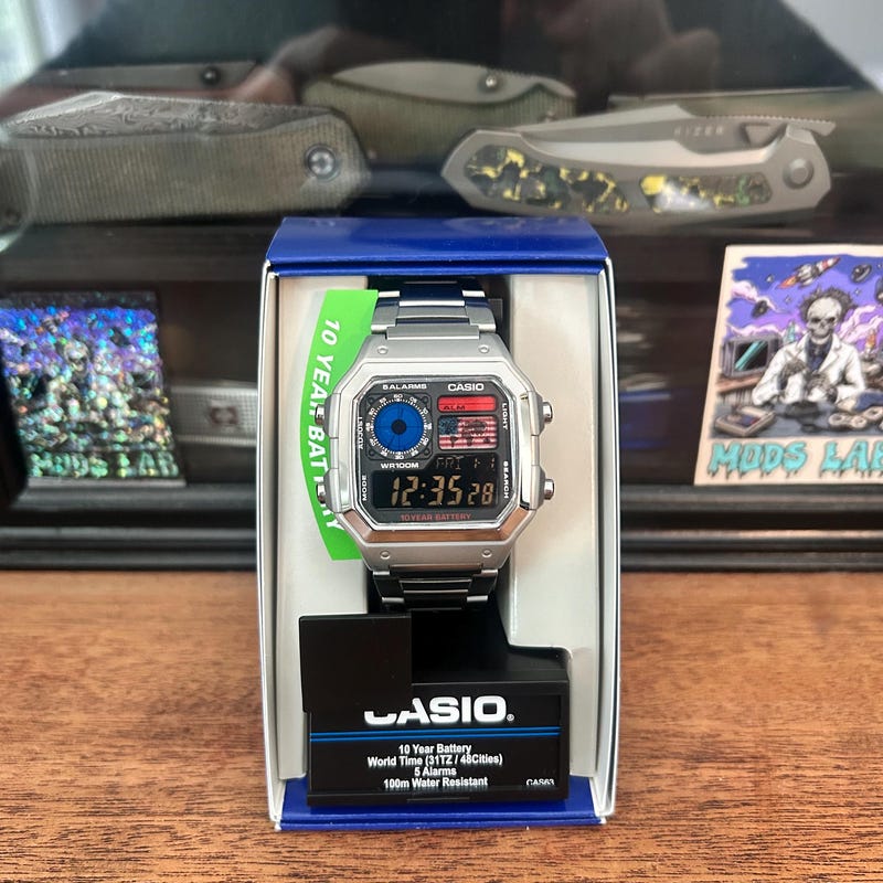 Casio Tank Watch Mens - Etsy