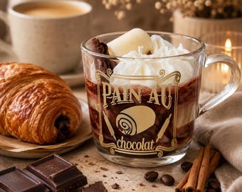 Dessert Kerze | Dessert Candle aus Sojawachs | Croissant Candle | Schokoladenkerze | Fake Food Candle | Geschenk für Foodies | Coffee