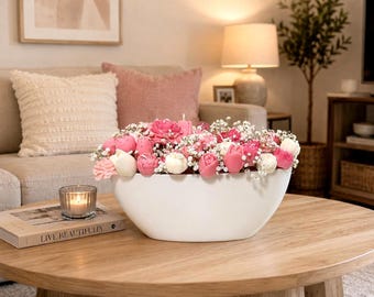 Blumenstrauß Kerze |Duftkerze| Hochzeitstagsgeschenk|Geburtstagsgeschenk|Hochzeit geschenkt|Rosen Bouquet Kerze mit Duft|Geschenkidee