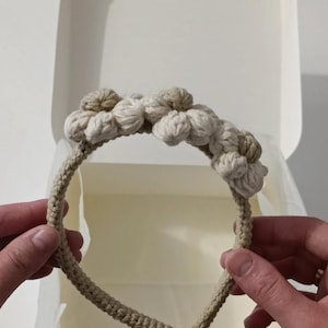Crochet Flower Headband – Handmade Hair Accessory for Girls & Women, Boho Style Gift