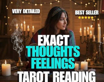 SAME HOUR: Exact Thoughts & Feelings Tarot Reading (PDF Reading)