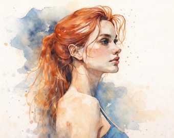 Benutzerdefinierte Aquarell Portrait vom Foto | Personalisierte Kunst (Digitaler Download)