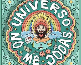 Universe, don't mess with me | Spiritual Sarcastic Meme Coloring Pages for Adults