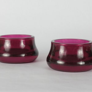 Vintage, Ikea Maroon Candle Holder, Candlestick Holder, Crystal Candle Holder, Candle holder, Candlestick, Candle Holder, Set of 2