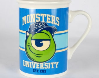 Monsters Coffee Mug, Disney Coffee Mug, Coffee Cup, Whale Coffee Mug, Vintage Mugs, Coffee Mugs, Disney Mug, Sulley, Monsters, Set of 1