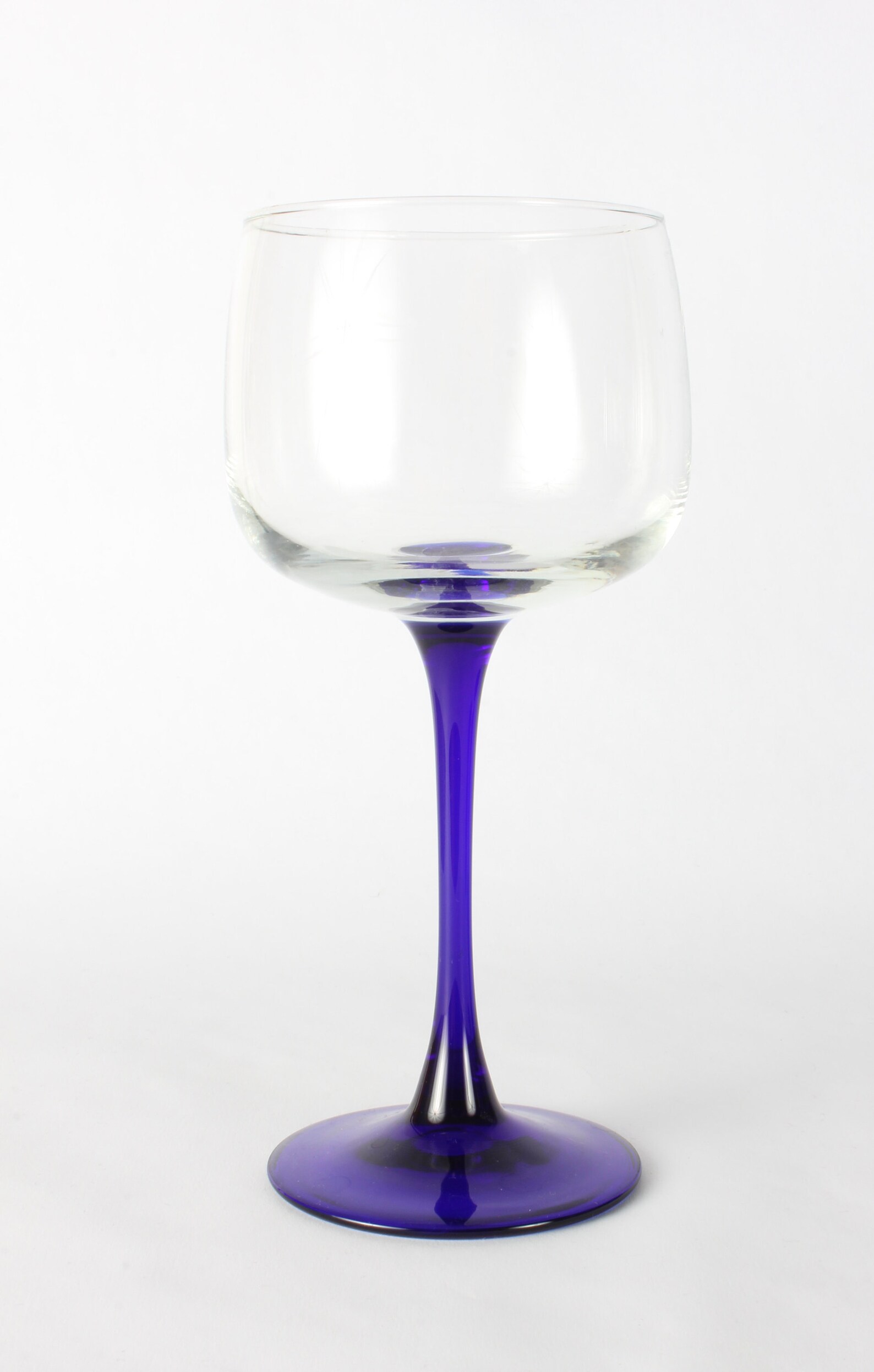 Luminarc Glassware Cobalt Blue Glassware Vintage Glassware Etsy