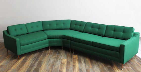 Sold Kroehler Sectional Sofa 1960 Vintage Furniture Mid - Vintage Green Sectional Sofa Sold Kroehler Sectional Sofa 1960 Vintage Furniture Mid - Vintage Green Sectional Sofa