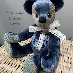 PDF Teddy Bear Pattern First Mate 13 inches in image 5