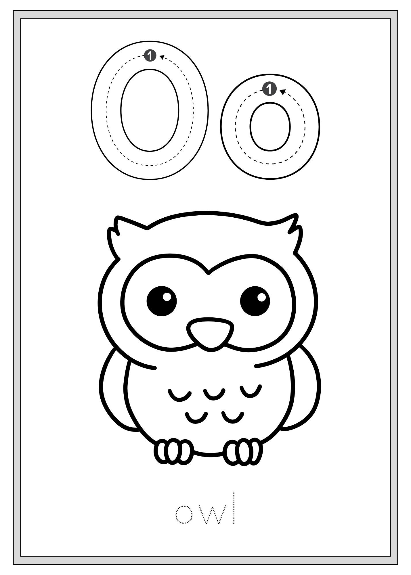 Printable ABC Coloring Book ~ Preschool Kindergarten Alphabet Book - Etsy