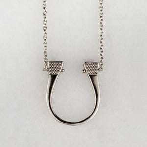 Lucky Nail - Hufnagel Nagel - Reiterkette aus Silber