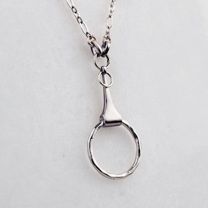 Camden – Gebiss-Halskette in Silber, nicht nur für Pferde