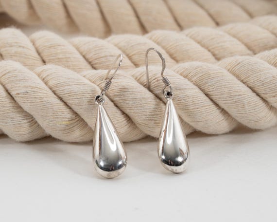Sterling Silver Teardrop Earrings