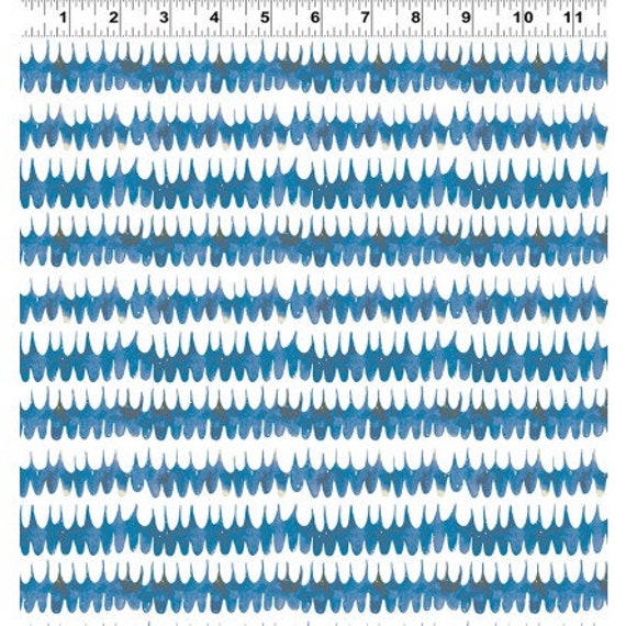 *Sold by the Yard* Clothworks Ramble /& Roost Organic Cotton Fabric