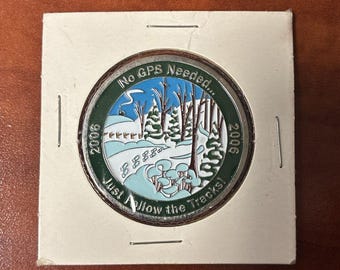 Geocaching MNGA Geocoin 2006 - Non-Trackable - Vintage