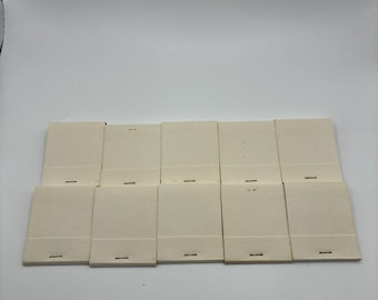 Diamond Match Company - Blank/Unbranded Matchbooks Lot Of 10- VTG New